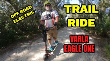 Electric Scooter Trail Ride Varla Eagle One