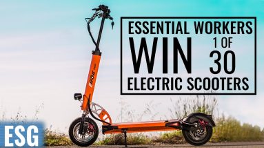 Essential Workers Can Win 1 of 30 Electric Scooters | $20k Giveaway