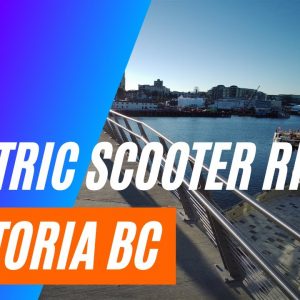 Watch this Ride through Victoria BC on an Electric Scooter - Zero 9 - Filmed in 4K