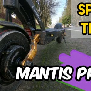 Exclusive: Mantis Pro SE - Electric Scooter Walk Around, Speed Test & Ride Footage