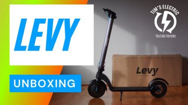 Levy Scooter Unboxing and First Impressions - Filmed in 4K