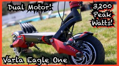 Varla Eagle One 40Mph Dual Motor Electric Scooter With Hydraulic Brakes First Impression!