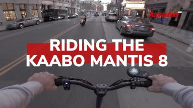 Riding in the City with the Kaabo Mantis 8 | Ride Along
