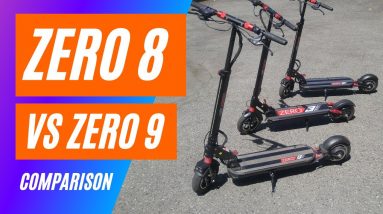 Zero 8 vs Zero 9 - Electric Scooter Comparison