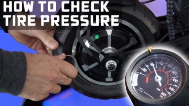How to Check Tire Pressure on an Electric Scooter | ESG Labs