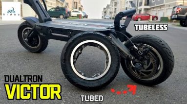 Dualtron Victor Tubeless Tire Conversion + 50 MPH Zoomin' Ride