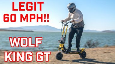 World’s Fastest Production Scooter | Wolf King GT review