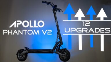 Apollo Phantom V2, the best new stuff & free V1 upgrades | Electric Scooter Full Review
