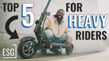 Top 5 Best Electric Scooters for Heavy Riders (Dual Motor)