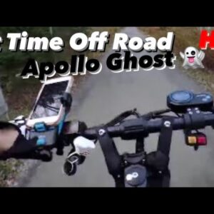 New Apollo Ghost's first time Off Road/BLT Trail Nova Scotia/November 2021/Street Tires/Vdm-10