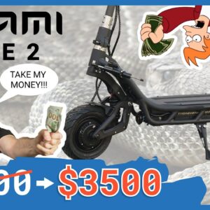 NEW $1,500 Cheaper Version of the Ferrari of Electric Scooters - NAMI BURN-E 2 Review