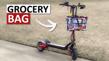 Grocery Shopping on an Electric Scooter | Varla Eagle One