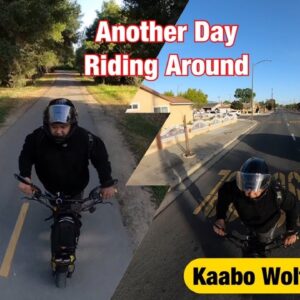 Kaabo Wolf King GT Electric Scooter | Coyote Creek Trail