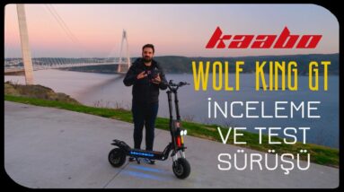 Kaabo | Wolf King GT PRO Elektrikli Scooter İnceleme ve Test Sürüşü