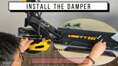 Original Steering Damper Stabilizer Kit for VSETT 10+ Electric Scooter