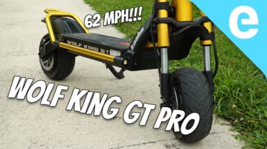 Voro Motor's 62 MPH Wolf King GT Pro E-Scooter Review!