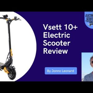 Vsett 10+ Electric Scooter Video Review