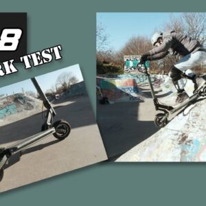 Vsett 8 electric scooter - sk8park test