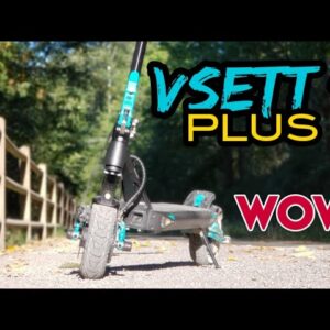 VSETT 9+ Electric Scooter Unboxing & First Ride Impressions