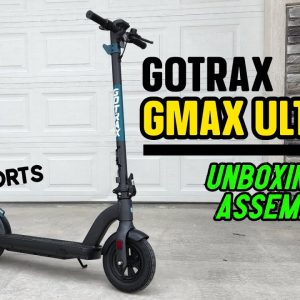 Gotrax GMAX Ultra Electric Scooter Unboxing & Assembly #Shorts