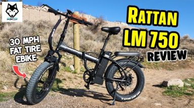 Rattan LM 750W Review: A Speedy, Good-Looking Fat-Tire, Folding E-Bike