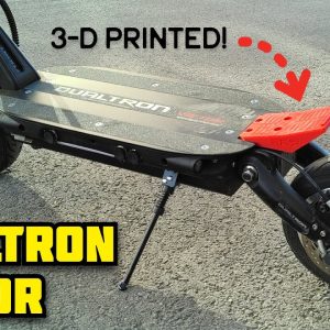 Testing a 3D Printed Footrest! Dualtron Victor 50+ MPH Ride