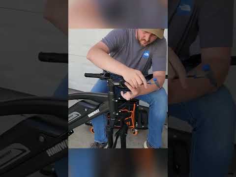 Himiway Cruiser Fat Tire E-Bike Unboxing & Assembly #Shorts