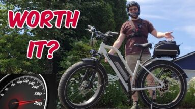 Fat Tires Feel Like Suspension - Himiway Cruiser First Ride & Impressions. PART 2
