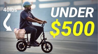 16mph Seated Electric Scooter Under $500? - GOTRAX Flex Review